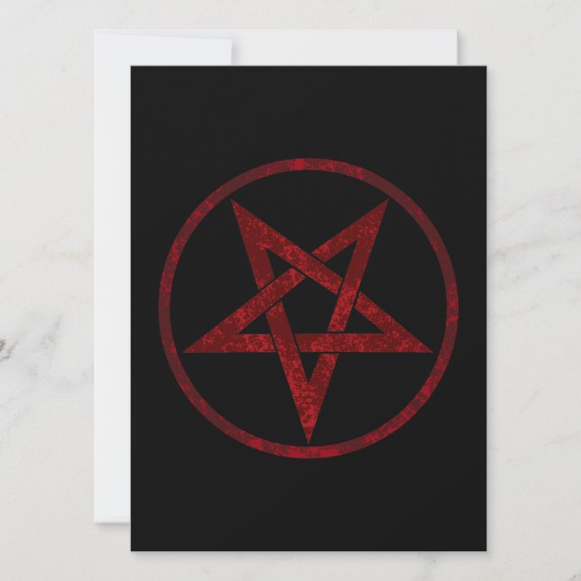 Carte Pentagram Red Devil (Devant)