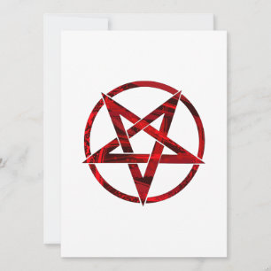 Carte Pentagram Red Devil