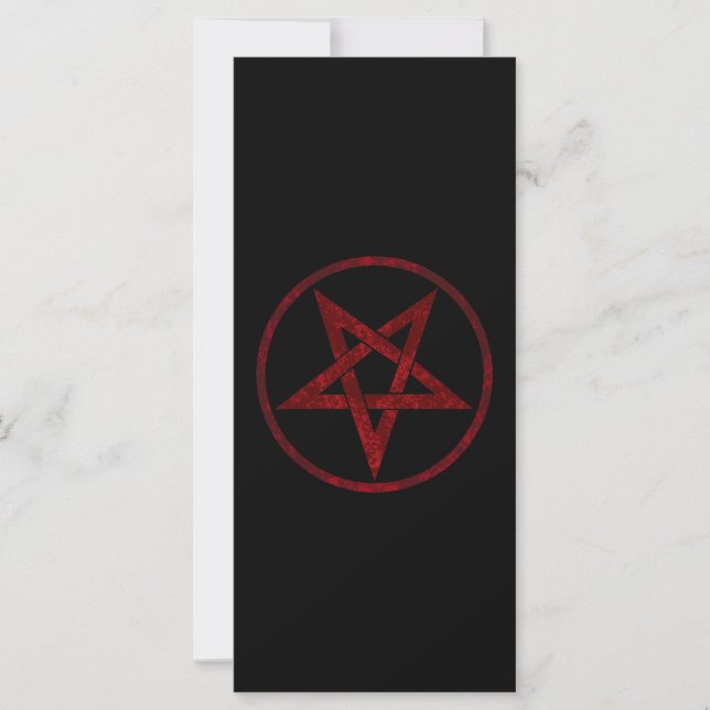 Carte Pentagramme du Diable Rouge (Devant)
