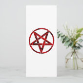 Carte Pentagramme du Diable Rouge (Debout devant)