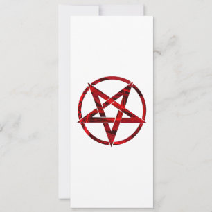 Carte Pentagramme du Diable Rouge