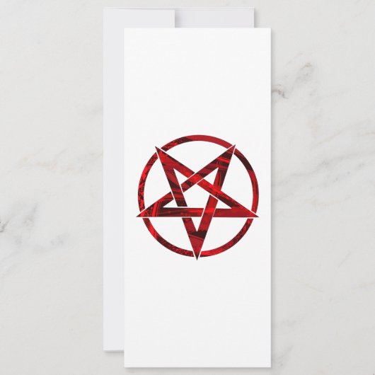 Carte Pentagramme du Diable Rouge (Devant)
