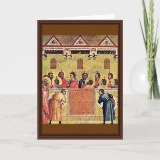 Carte Pentecost par Giotto Di Bondone (Devant)