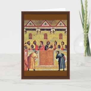 Carte Pentecost par Giotto Di Bondone