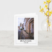 Carte Penzance, Cornouailles (Fleur jaune)