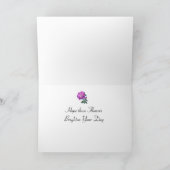 Carte Peonies Bonne Fête des Mères (Intérieur)