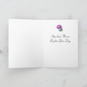 Carte Peonies Bonne Fête des Mères (Intérieur)