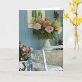 Carte Peonies victoriennes - Le vignoble de Martha (Fleur jaune)