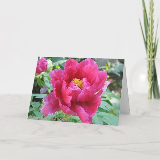 Carte Peony (Devant)
