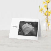 Carte Peony 1 en Sympathie (Fleur jaune)