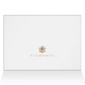 Carte Peony Blush (Intérieur Horizontal (haut))
