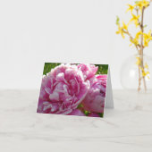 Carte Peony rose | gîte ferme jardin fleuri (Fleur jaune)
