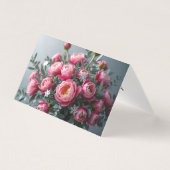 Carte Peony Snowflake (Front)