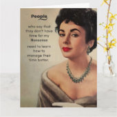 Carte People Need To Learn (Fleur jaune)