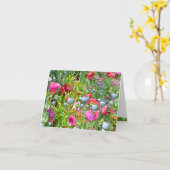 Carte Pépites peintes II (Fleur jaune)