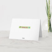 Carte Pépites remplies de bourgeon à fleurs complètes (Dos)