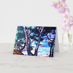 Carte Peploe Samuel, Eau Bleue, Antibes