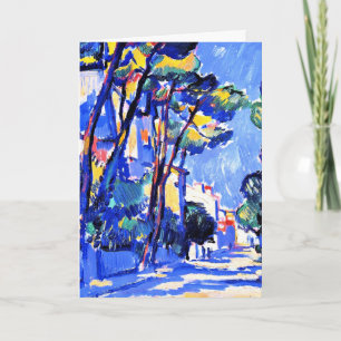 Carte Peploe - Scène de rue, France