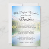 Carte Perdre un mémorial aux frères (Devant)