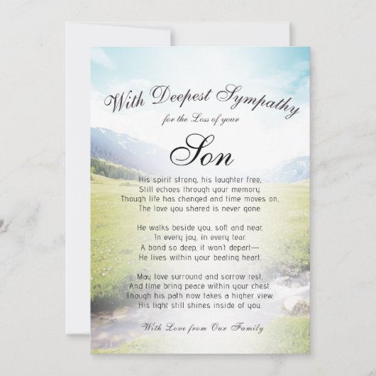 Carte Perdre un mémorial de son (Devant)