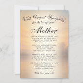 Carte Perdre un Mémorial pour la Mère (Devant)