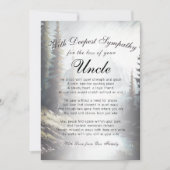 Carte Perdre un monument commémoratif à l'oncle (Devant)