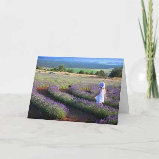 Carte ~ perdu dans les pensées… ~ (Devant)