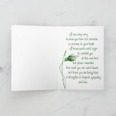 Carte Perdu quelqu'un de précieux (Intérieur)