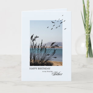 Carte Père Anniversaire, Scène Balnéaire