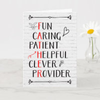 PÈRE D'Anniversaire Acrostique