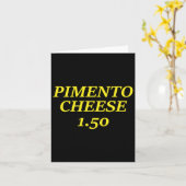 Carte Père de Pimento Cheese (Fleur jaune)