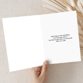 Carte Père Fils moderne Photo Bonne Fête des pères