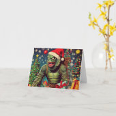 Carte Père Grincheux (Fleur jaune)