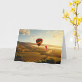 Carte Père Noël (Fleur jaune)