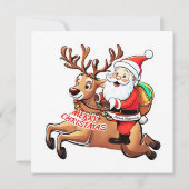 Carte Père Noël (Dos)