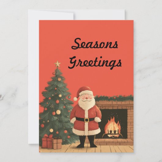 Carte Père Noël (Devant)