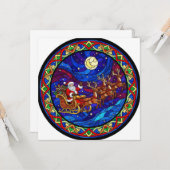 CARTE PÈRE NOËL (Devant/Arrière en situation)