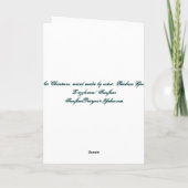 Carte Père Noël (Dos)