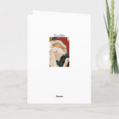 Carte Père Noël (Dos)