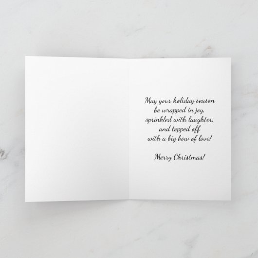 Carte Père Noël (Intérieur)