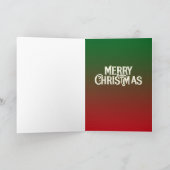 Carte Père Noël 1 (Intérieur)