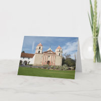 Père Noël Barbara Mission espagnole, Californie