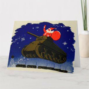 Carte Père Noël blindé