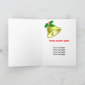 Carte père Noël Carnival Cutout (Intérieur)