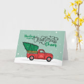 Carte Père Noël Country Christmas Art Overly Country Chr (Fleur jaune)