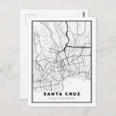Carte père Noël Cruz (Devant / Derrière)