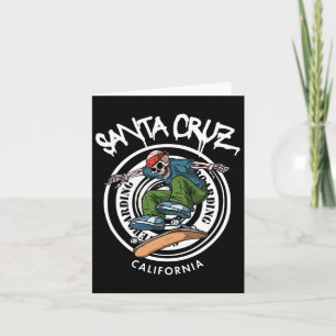 Carte Père Noël Cruz Skeleton Sk De Californie