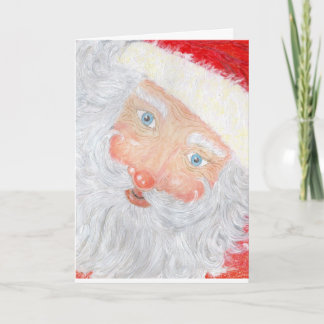 Carte Père Noël de Noël