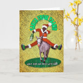 Carte Père Noël de Yaawd (Fleur jaune)
