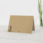 Carte Père Noël drôle (Dos)